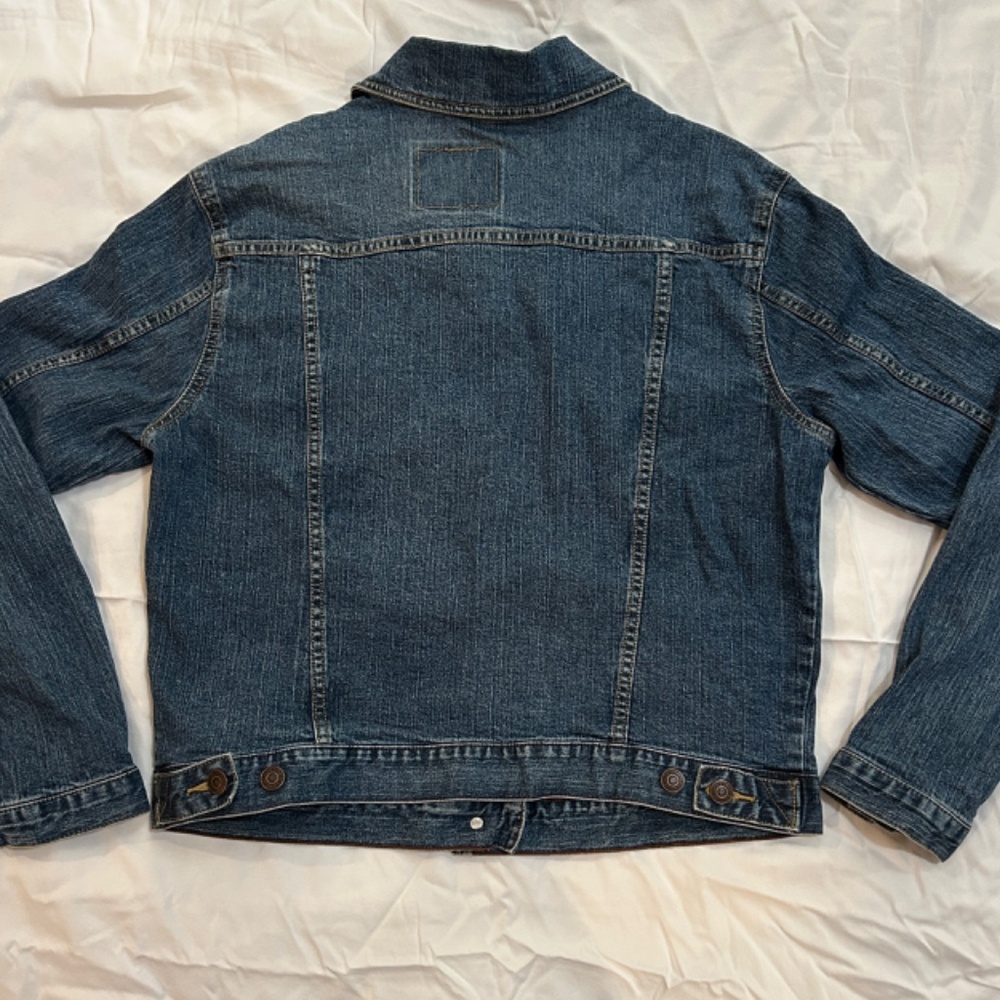 Levi Strauss Signature Womens Rare Iconic Denim Jean Jacket - Size Medium - Picture 4 of 9
